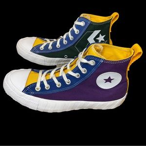 CONVERSE KID NOT A CHUCK HIGH TOP NIGHT PURPLE SNEAKERS